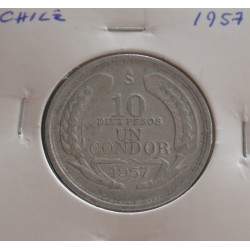 Chile - 10 Pesos - 1957