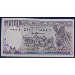 Ruanda - 100 Francs - 1989...