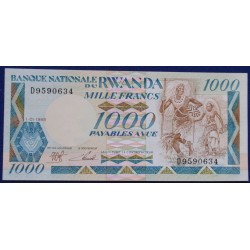 Ruanda - 1000 Francs - 1988...
