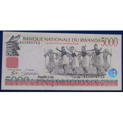 Ruanda - 5000 Francs - 1998...