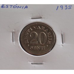 Estónia - 20 Senti - 1935