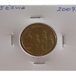 Sérvia - 2 Dinara - 2009