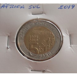 África do Sul - 5 Rand - 2019