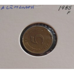 Alemanha - 5 Pfennig - 1985 F
