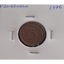 Venezuela - 5 Centimos - 1976