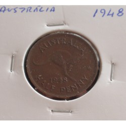 Austrália - 1/2 Penny - 1948