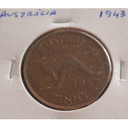 Austrália - 1 Penny - 1943