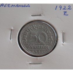 Alemanha - 50 Pfennig - 1922 E