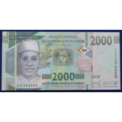Rep Guiné - 2000 Francs -...