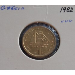 Grécia - 1 Drachma - 1982 -...