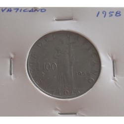 Vaticano - 100 Lire - 1958