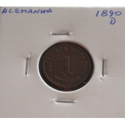 Alemanha - 1 Pfennig - 1890 D