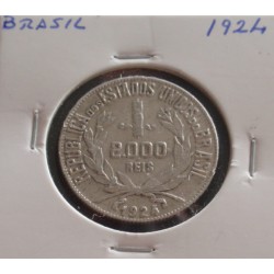 Brasil - 2000 Réis - 1924 -...