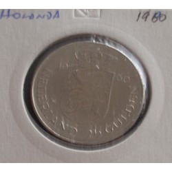 Holanda - 2 1/2 Gulden - 1980
