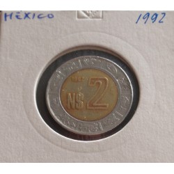 México - 2 Nuevo Pesos - 1992