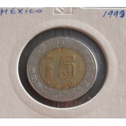 México - 5 Pesos - 1999
