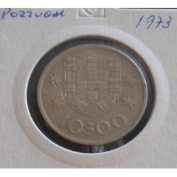 Portugal - 10 Escudos - 1973