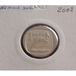 África do Sul - 1 Rand - 2002