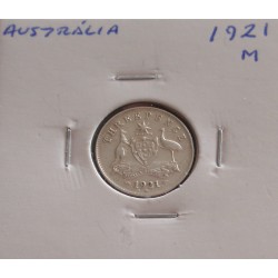 Austrália - 3 Pence - 1921...