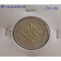 Bulgária - 2 Leva - 2018