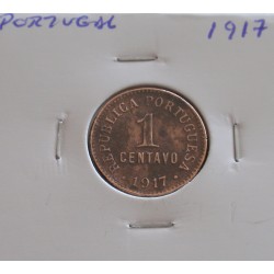 Portugal - 1 Centavo - 1917