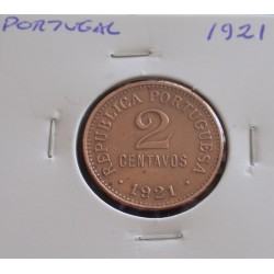Portugal - 2 Centavos - 1921