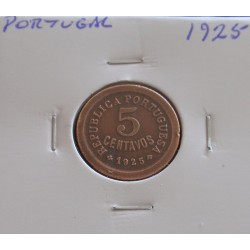Portugal - 5 Centavos - 1925