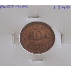 Portugal - 10 Centavos - 1940