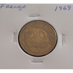 França - 20 Centimes - 1969