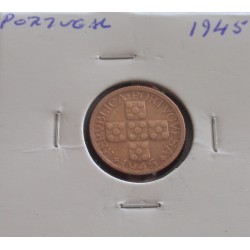 Portugal - 10 Centavos - 1945
