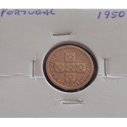 Portugal - 10 Centavos - 1950