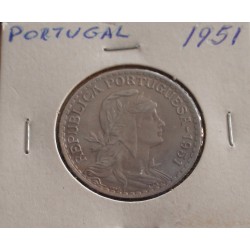 Portugal - 1 Escudo - 1951
