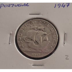 Portugal - 5 Escudos - 1947...
