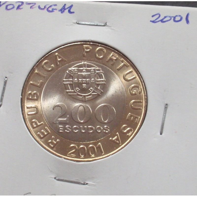 Portugal - 200 Escudos - 2001 - Unc