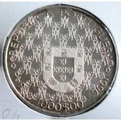 Portugal - 1000 Escudos -1996 - N. S. Conceição - Prata