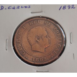 D. Carlos - 20 Réis - 1892