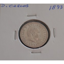 D. Carlos - 100 Réis - 1893...