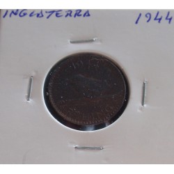 Inglaterra - 1 Farthing - 1944