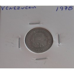 Venezuela - 25 Centimos - 1978