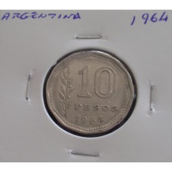 Argentina - 10 Pesos - 1964