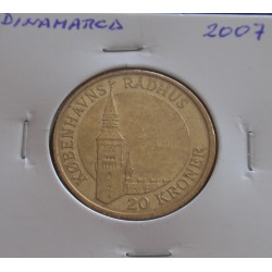 Dinamarca - 20 kroner - 2007