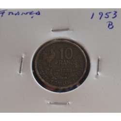 França - 10 Francs - 1953 B