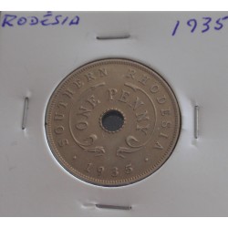 Rodésia - 1 Penny - 1935