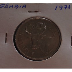 Gâmbia - 50 Bututs - 1971