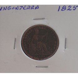 Inglaterra - 1 Farthing - 1825