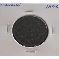Canadá - 1 Cent - 1893