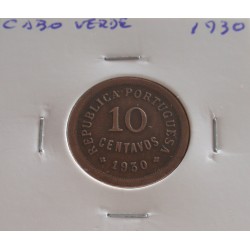 Cabo Verde - 10 Centavos -...