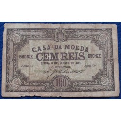 Casa da Moeda - 100 Réis -...