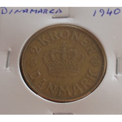 Dinamarca - 2 Kroner - 1940