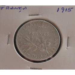 França - 2 Francs - 1915 -...